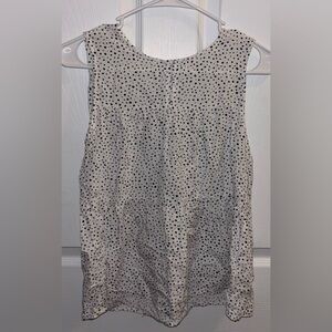 Gap Polka Dot Sleeveless Top